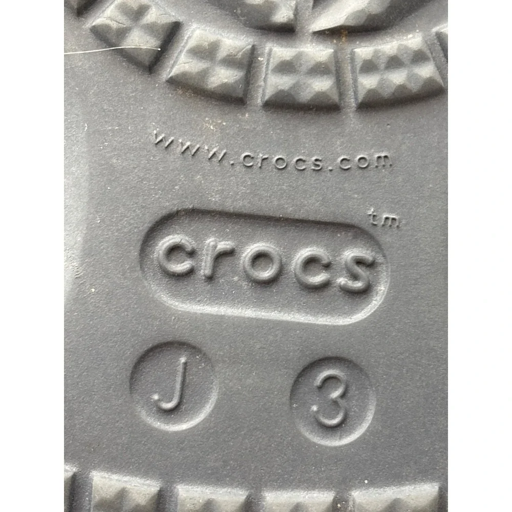 Crocs Baya Lined Navy‎ Blue Comfort Clogs Shoes Size J2
